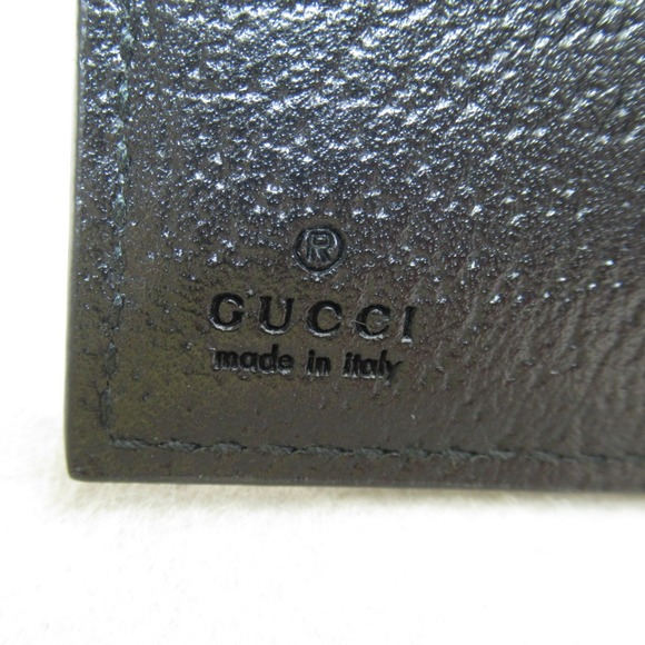 Gucci GG Marmont Business Card Holder Leather Black - Picture 6 of 7